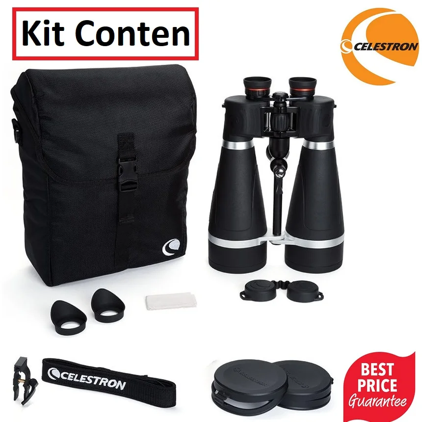 Бинокль Celestron Skymaster 20x80 Pro для астрономических наблюдений
Бинокль Celestron Skymaster 20x80 Pro для астрономических наблюдений