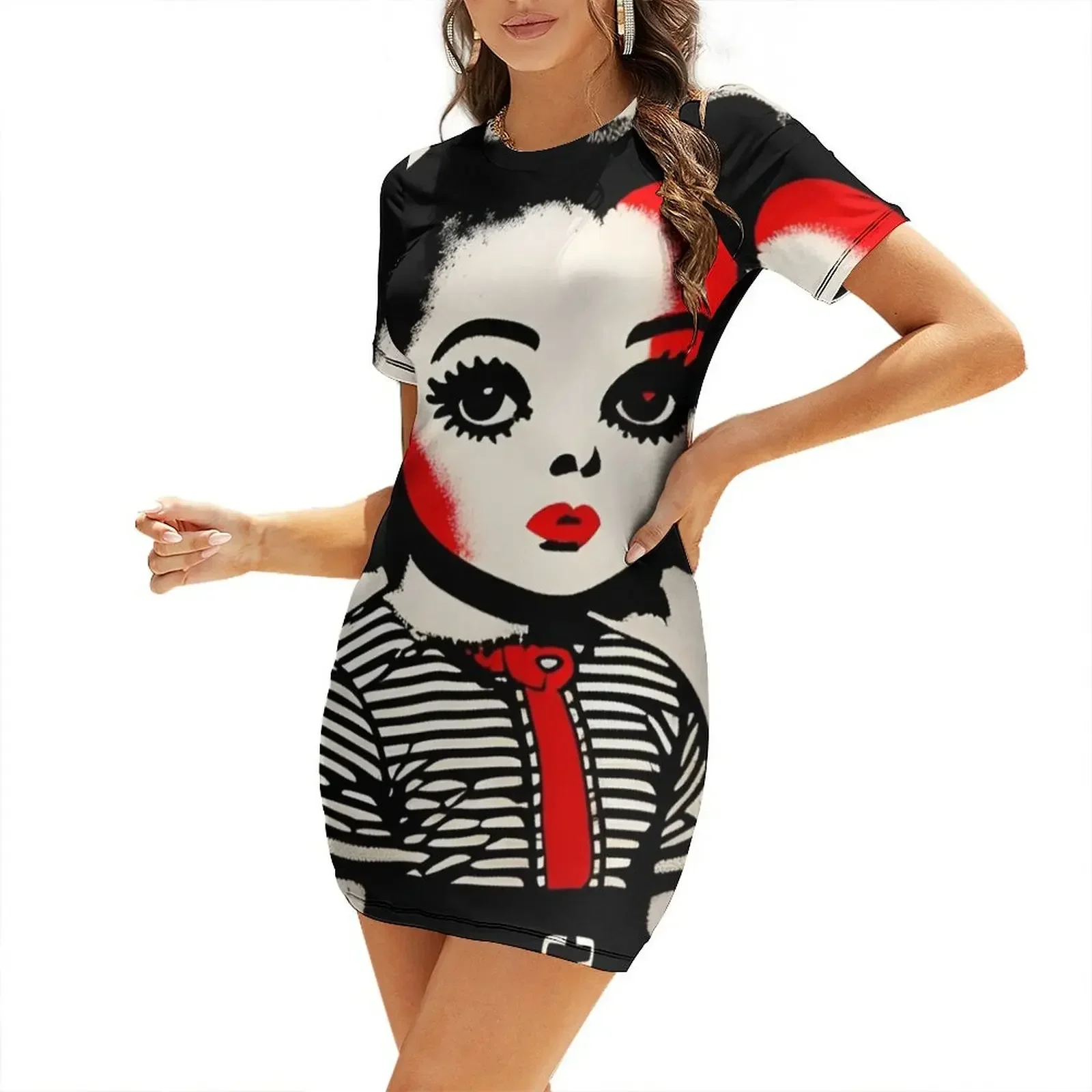 Valley of the Dolls Short-Sleeved Dress Woman clothes luxury dress evening dresses ladies
Valley of the Dolls Short-Sleeved Dress Woman clothes luxury dress evening dresses ladies