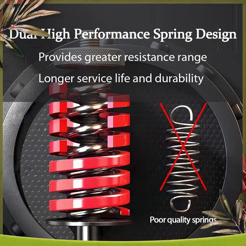 Grip Strength Trainer Adjustable Distance/Resistance 20-260Lbses, Ergonomic Non-Slip Rubber Hand Gripper, Double Spring, Durable
Grip Strength Trainer Adjustable Distance/Resistance 20-260Lbses, Ergonomic Non-Slip Rubber Hand Gripper, Double Spring, Durable