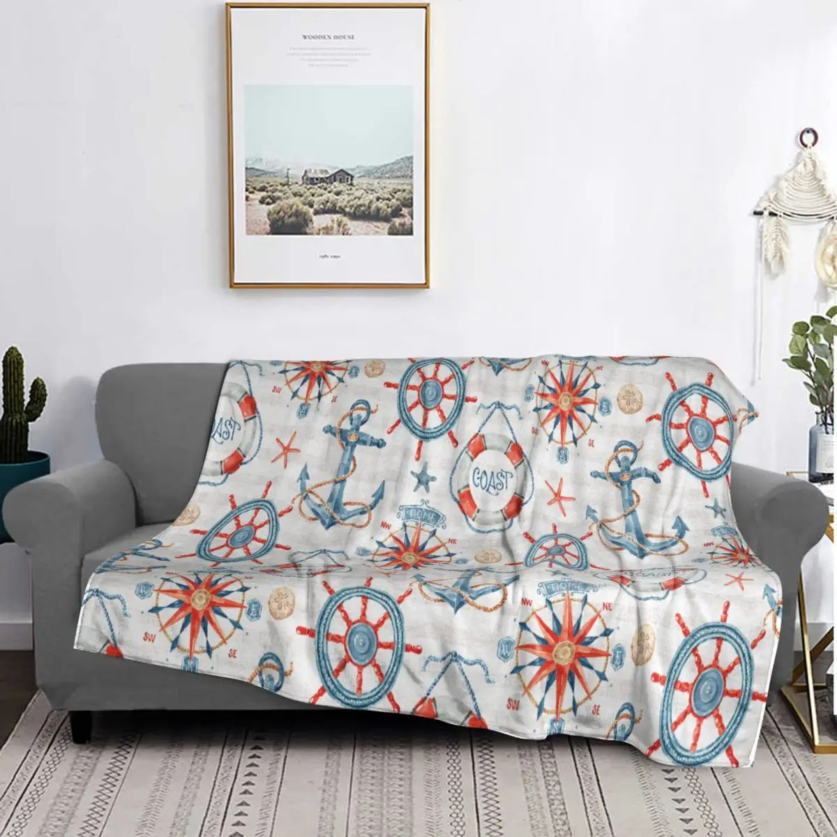 Nautical Skull Sailor Blanket Soft Warm Flannel Throw Blanket Bedding for Bed Living room Picnic Travel Home Couch
Nautical Skull Sailor Blanket Soft Warm Flannel Throw Blanket Bedding for Bed Living room Picnic Travel Home Couch