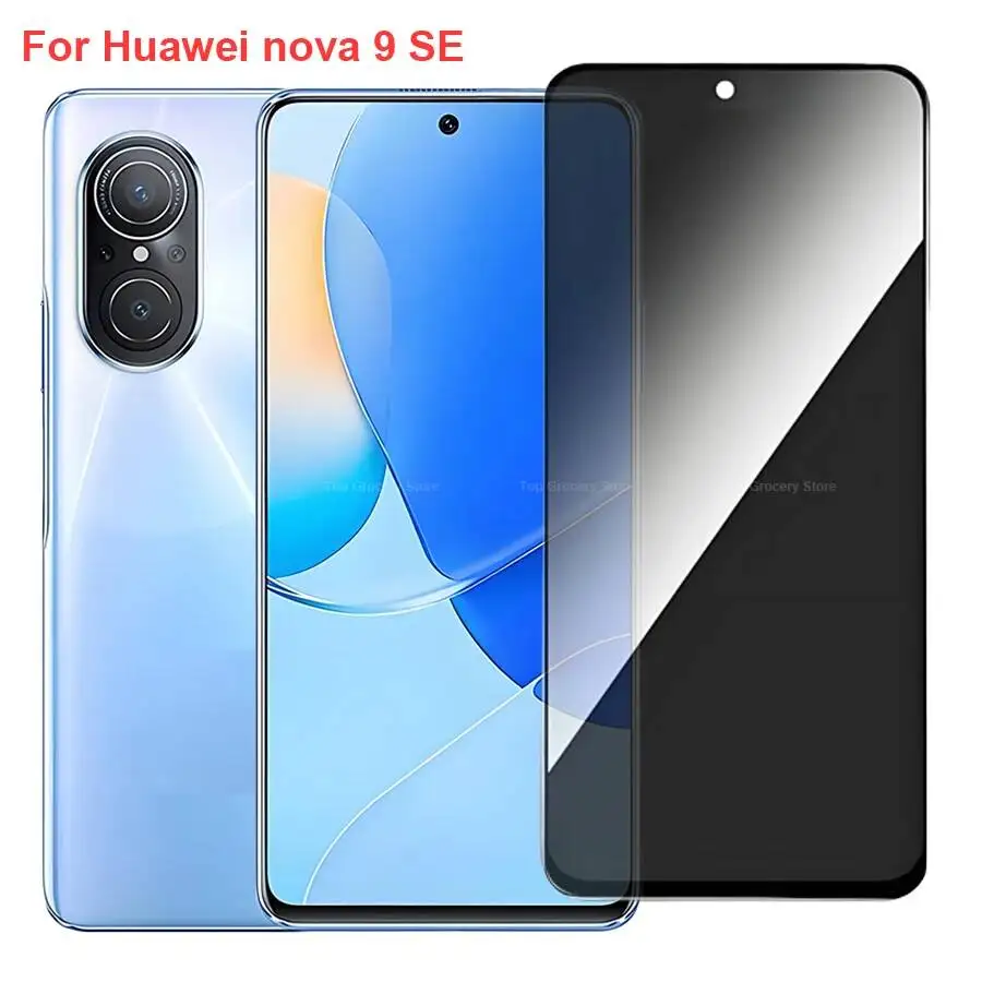 Nova 9 JLN-LX1 Anti Spy Privacy Tempered Glass Screen Protector Compatible For Huawei Nova9 SE Phone Film
Nova 9 JLN-LX1 Anti Spy Privacy Tempered Glass Screen Protector Compatible For Huawei Nova9 SE Phone Film