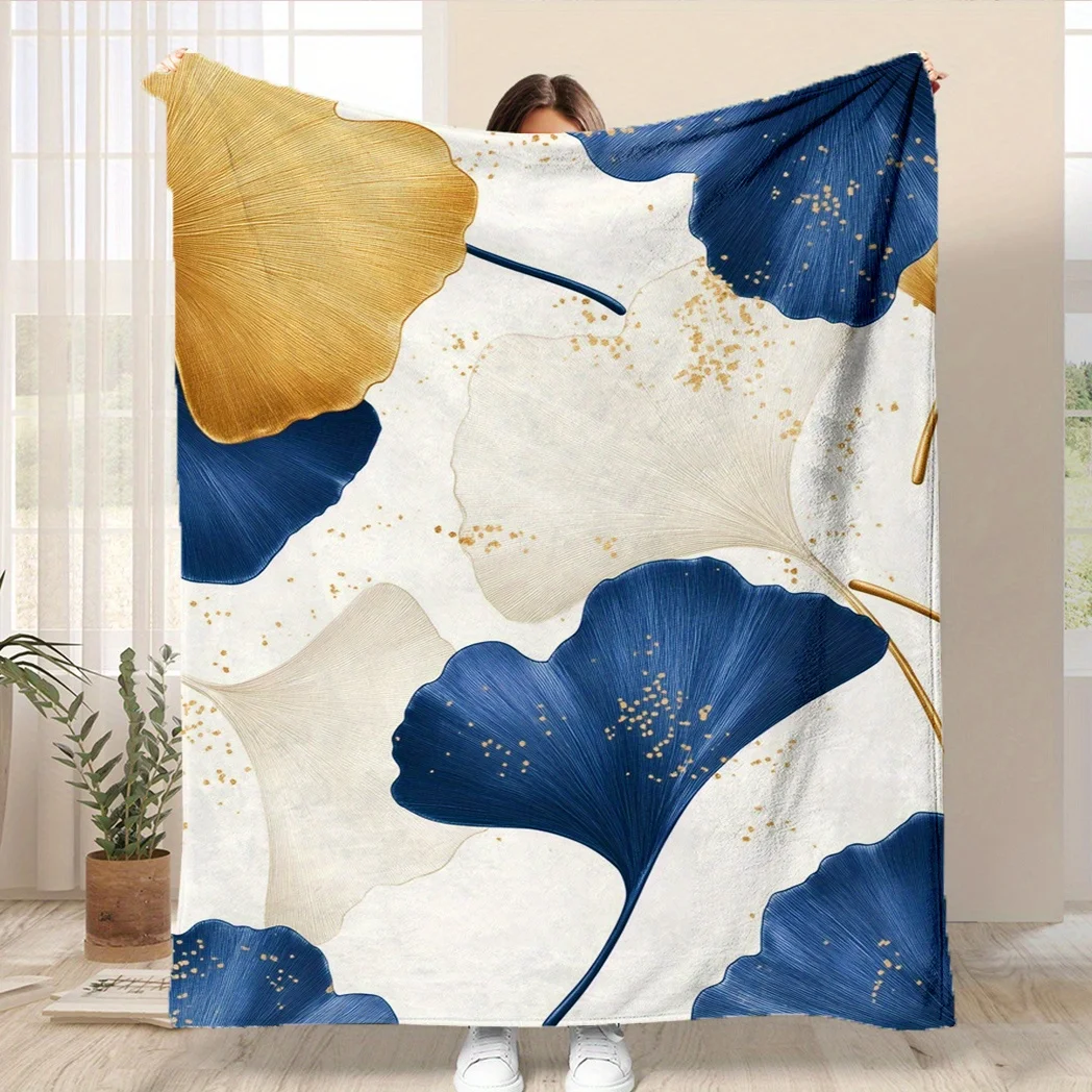 1 шт. одеяло с принтом листьев гинкго, полиэфирная ткань, можно стирать в машине, подходит для дивана, спальни, гостиной, путешествий
1 шт. одеяло с принтом листьев гинкго, полиэфирная ткань, можно стирать в машине, подходит для дивана, спальни, гостиной, путешествий