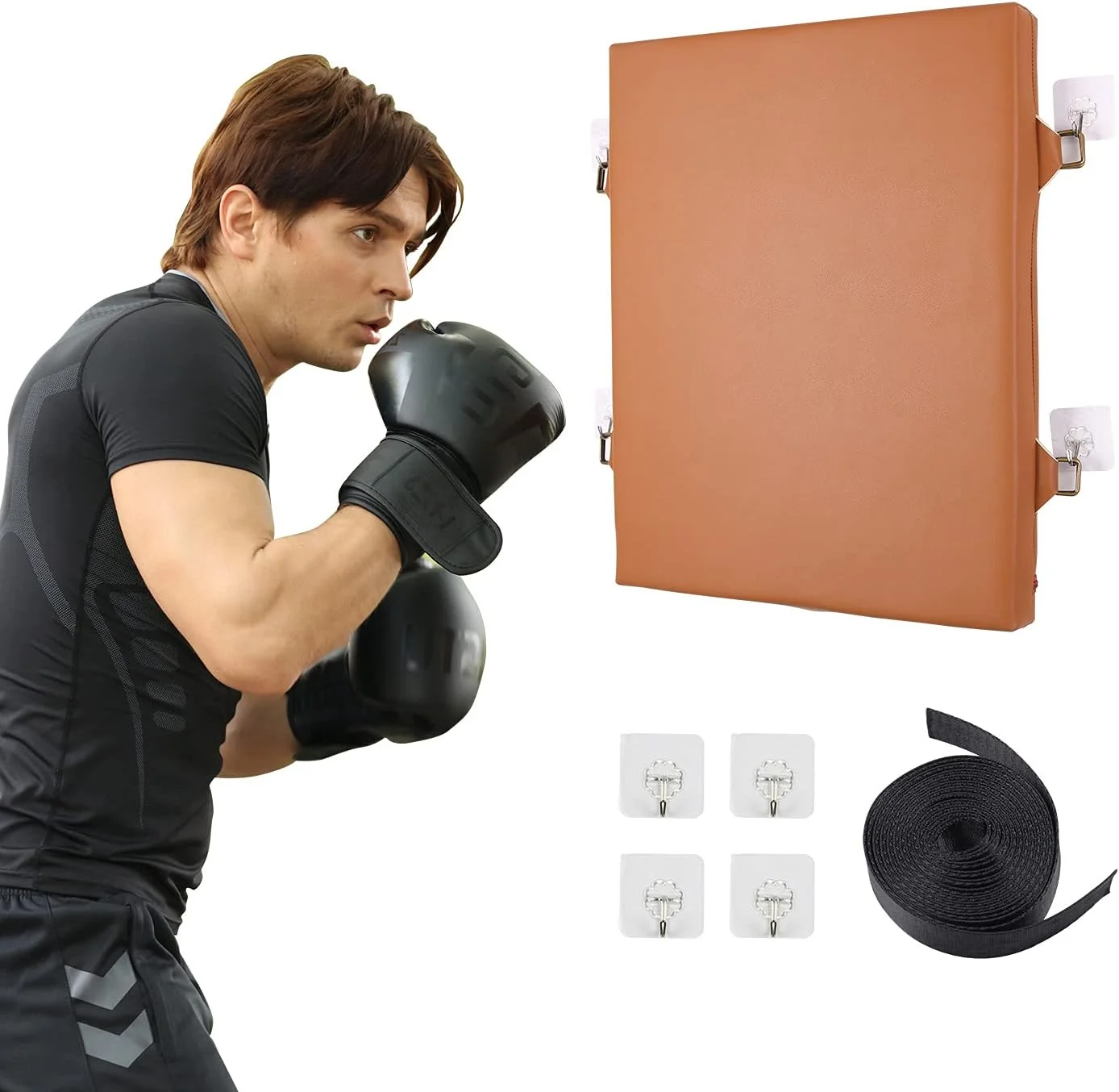 Wall Boxing Pads 2-In-1 Wall Punching Pad Portable Tree Punch Target Boxing On Wooden Stakes For Martial Arts Training Strength
Wall Boxing Pads 2-In-1 Wall Punching Pad Portable Tree Punch Target Boxing On Wooden Stakes For Martial Arts Training Strength