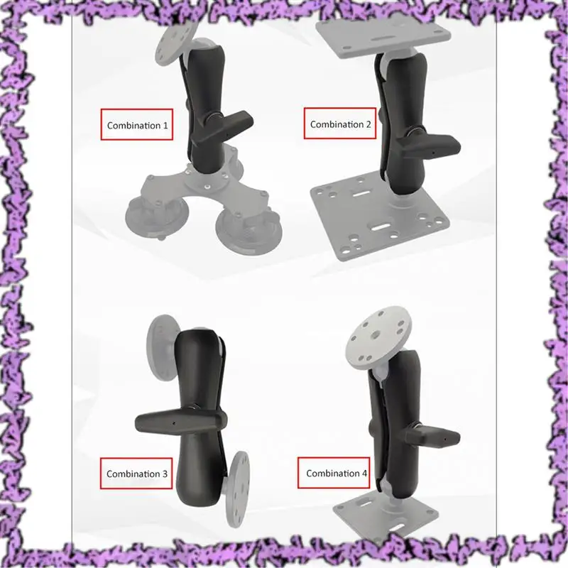SCLL-5Pcs 15CM Length Aluminium Alloy Double Socket Arm For RAM With 1.5 Inch Ball Base Mount Motorcycle Camera Extension Arm
SCLL-5Pcs 15CM Length Aluminium Alloy Double Socket Arm For RAM With 1.5 Inch Ball Base Mount Motorcycle Camera Extension Arm