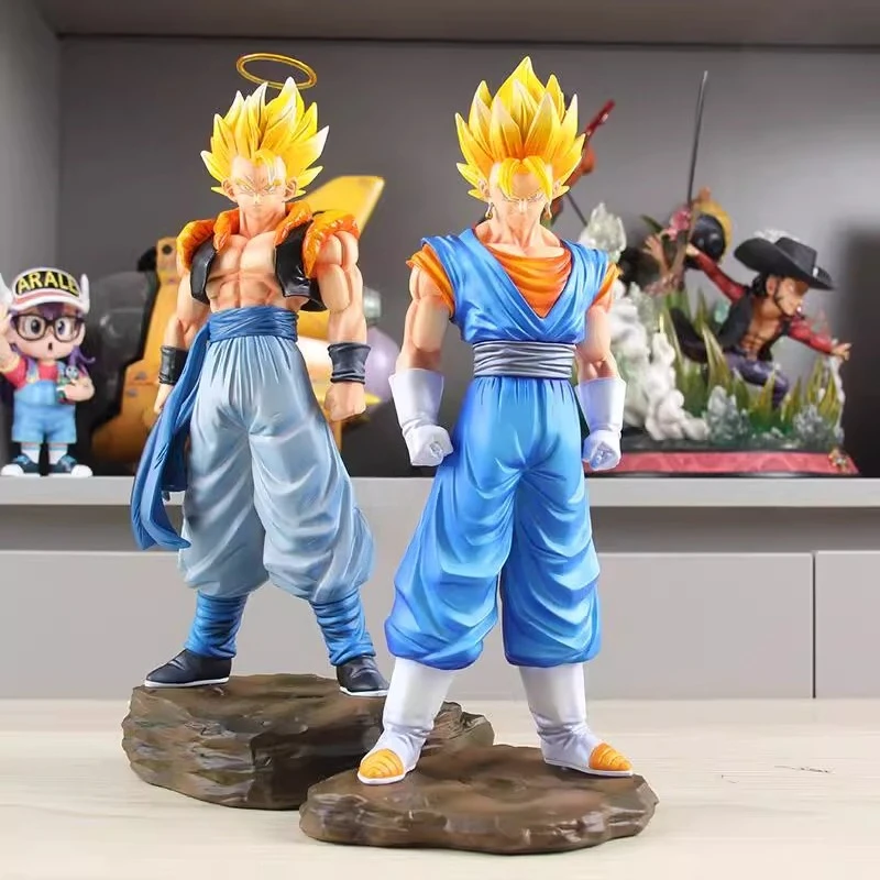 30 см Dragon Ball аниме фигурки Gogeta Vegetto экшн-фигурка ПВХ коллекция статуя с основанием украшение стола игрушка для детей подарки
30 см Dragon Ball аниме фигурки Gogeta Vegetto экшн-фигурка ПВХ коллекция статуя с основанием украшение стола игрушка для детей подарки