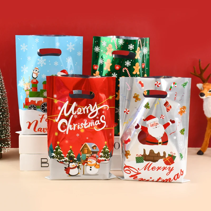10Pcs Christmas Candy Bag Santa Claus Gingerbread Man Gift Bags With Handles Xmas New Year 2025 Navidad Noel Party Gift Decor
10Pcs Christmas Candy Bag Santa Claus Gingerbread Man Gift Bags With Handles Xmas New Year 2025 Navidad Noel Party Gift Decor