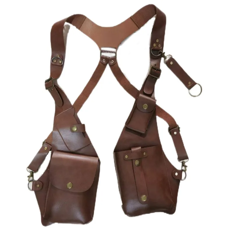 Unisex leather crossbody underarm bag, retro style with leather strap, multi-color. Open top, ideal for daily use and gifts.
Unisex leather crossbody underarm bag, retro style with leather strap, multi-color. Open top, ideal for daily use and gifts.