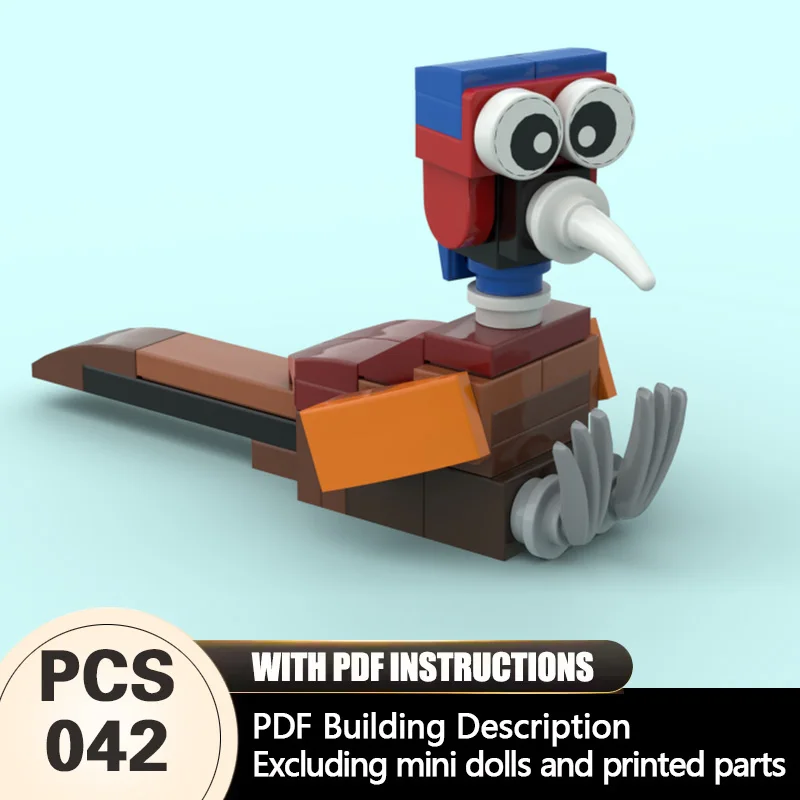 Creators Animal Series Model MOC Building Bricks Pheasant Modular Technology Gifts Holiday Assemble Children Toys Suit
Creators Animal Series Model MOC Building Bricks Pheasant Modular Technology Gifts Holiday Assemble Children Toys Suit