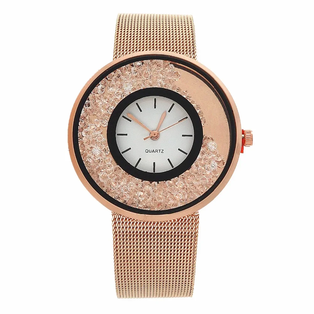 Women Watches Luxury Rose Gold Stainless Steel Quartz Watches Women Fashion Rhinestone Watches horloge dames montre femme 2020
Women Watches Luxury Rose Gold Stainless Steel Quartz Watches Women Fashion Rhinestone Watches horloge dames montre femme 2020