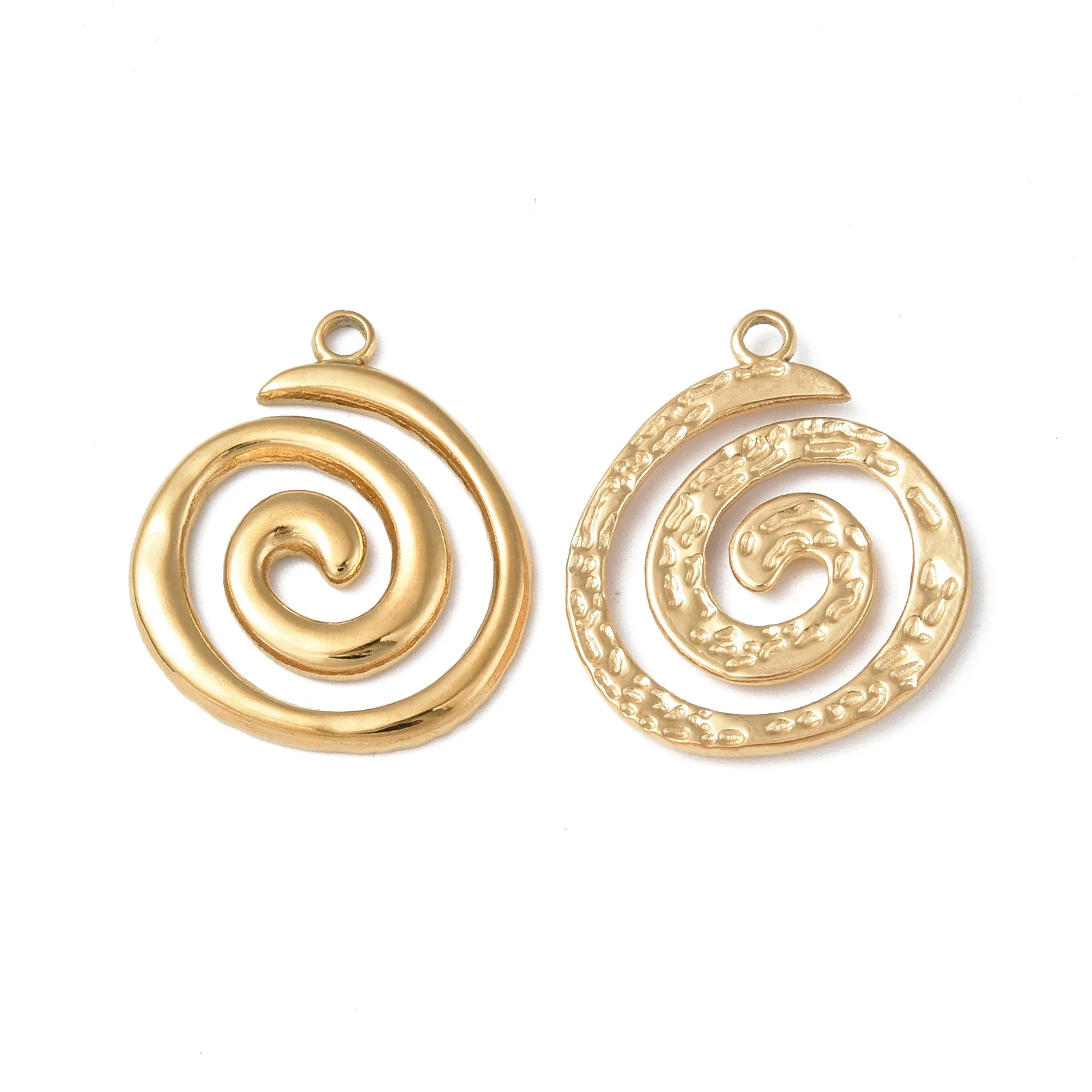 20pcs Vortex Charms 304 Stainless Steel Swirl Spiral Pendants For Necklace Earrings DIY Jewelry Accessories Supplies 23x19.5x2mm
20pcs Vortex Charms 304 Stainless Steel Swirl Spiral Pendants For Necklace Earrings DIY Jewelry Accessories Supplies 23x19.5x2mm
