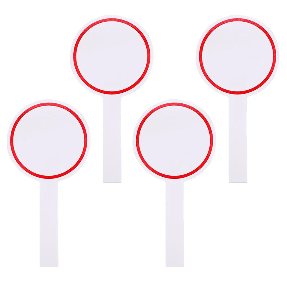 4pcs Dry Erase Handheld Whiteboard Paddles Student Scoring Boards Blank Writing Board for Voting Auction Foam Tabletop Large
4pcs Dry Erase Handheld Whiteboard Paddles Student Scoring Boards Blank Writing Board for Voting Auction Foam Tabletop Large
