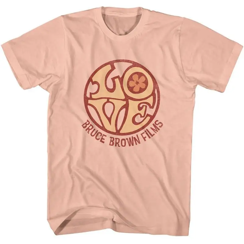 Bruce Brown Films Logo Circle LOVE Badge Men's T Shirt
Bruce Brown Films Logo Circle LOVE Badge Men's T Shirt
