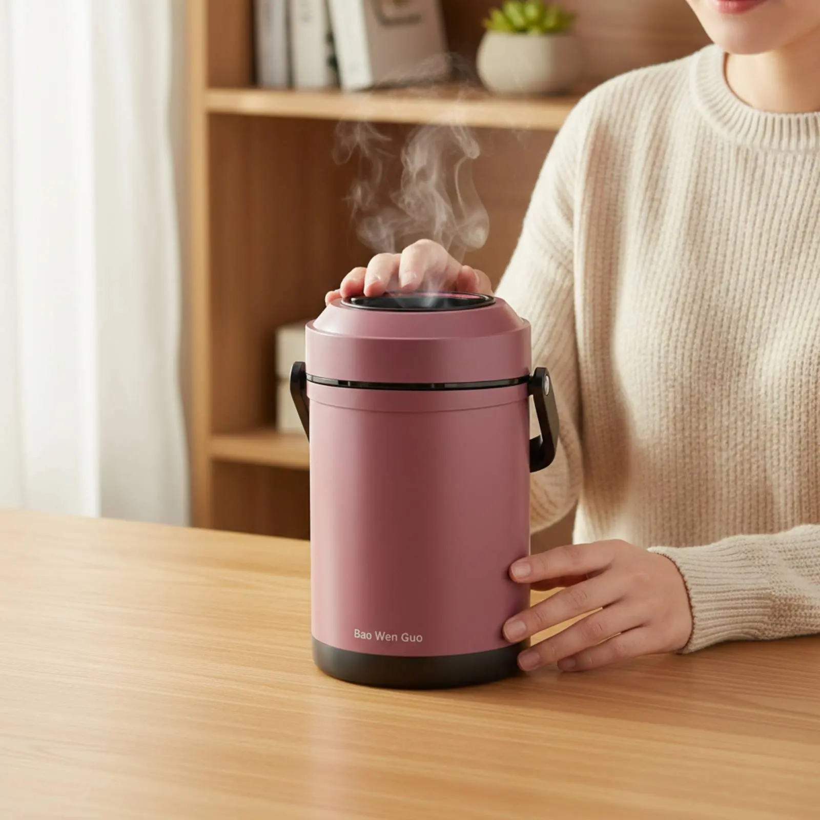 Insulated Lunch Box Portable Handle Vacuum Flask Lunch Box Insulated Food Jar Double-Wall Vacuum Insulation Stainless Steel Food
Insulated Lunch Box Portable Handle Vacuum Flask Lunch Box Insulated Food Jar Double-Wall Vacuum Insulation Stainless Steel Food