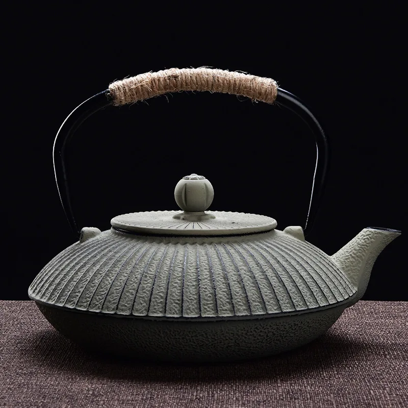 Umbrella-Shaped Teapot Cast Iron Teapot with Strainer Iron Pot Boiling Water Tea Household Japanese Style Iron Pot
Umbrella-Shaped Teapot Cast Iron Teapot with Strainer Iron Pot Boiling Water Tea Household Japanese Style Iron Pot