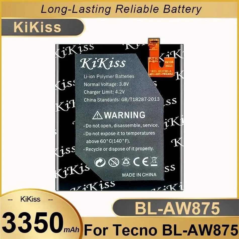 Для аккумулятора мобильного телефона Tecno BL-AW875 Надежный источник питания 3350 мАч
Для аккумулятора мобильного телефона Tecno BL-AW875 Надежный источник питания 3350 мАч