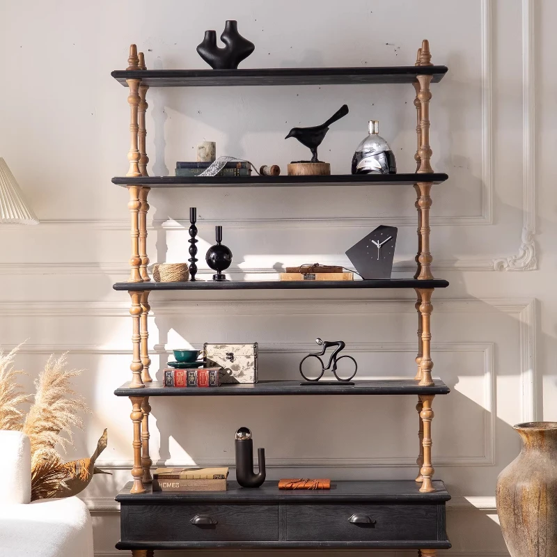Entry porch shelves, floor storage cabinets
Entry porch shelves, floor storage cabinets