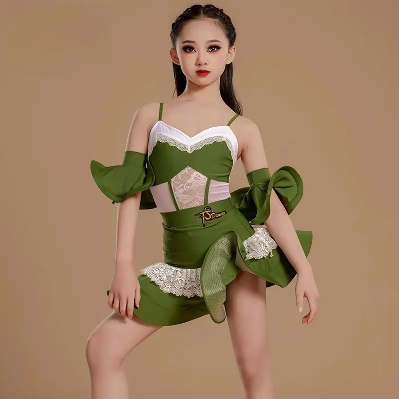 Latin Dance Dress Girls Samba Cha Cha Rumba Tango Dance Clothes Kids Competition Ballroom Dance Dresses Latin Practice Dress
Latin Dance Dress Girls Samba Cha Cha Rumba Tango Dance Clothes Kids Competition Ballroom Dance Dresses Latin Practice Dress