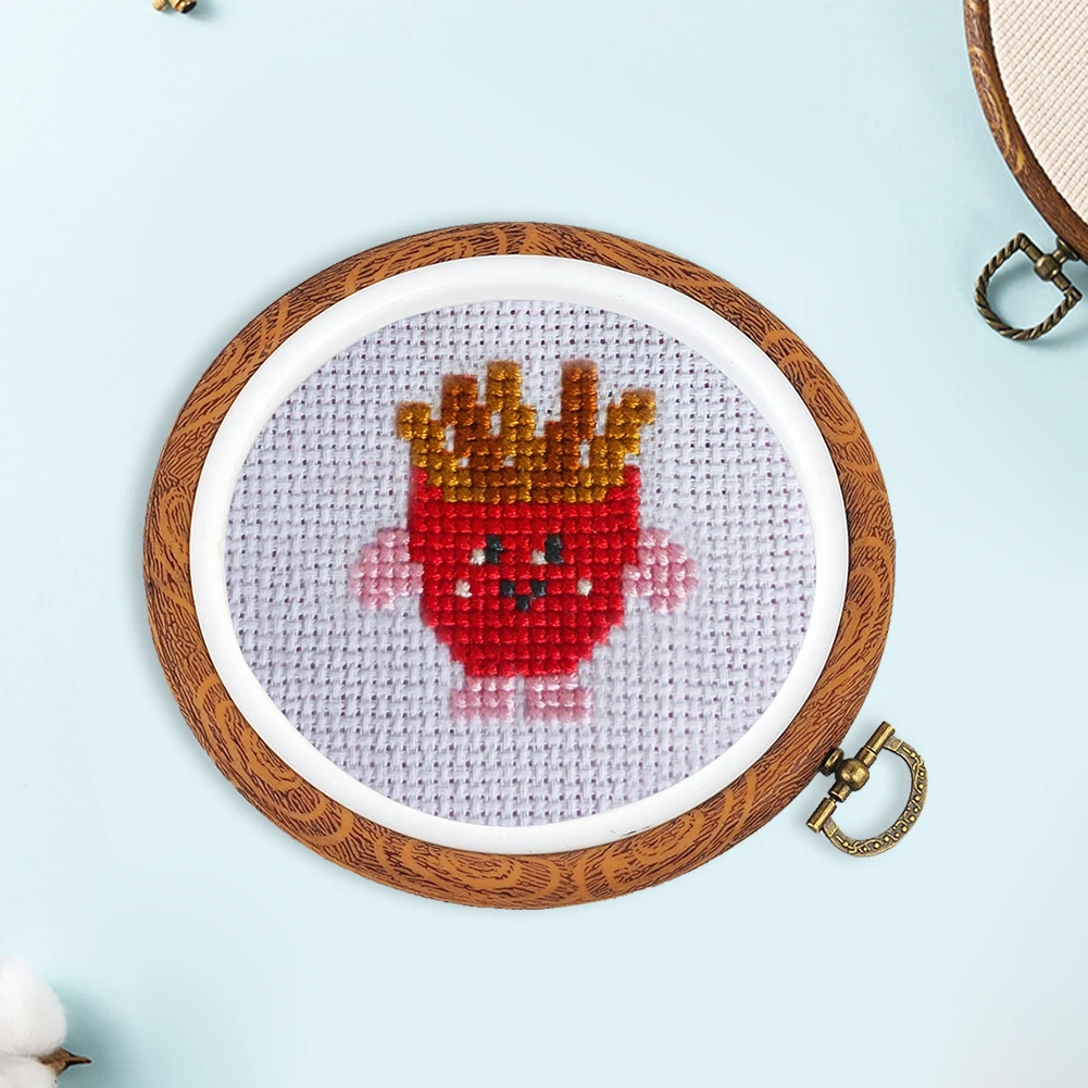 Round Embroidery Hoops Cross Stitch Frame Hand Embroidery Tool DIY Sewing Tool Plastic Needlework Hoop for Embroidery Art Craft
Round Embroidery Hoops Cross Stitch Frame Hand Embroidery Tool DIY Sewing Tool Plastic Needlework Hoop for Embroidery Art Craft