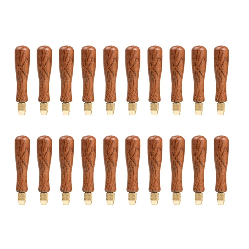 LLCS-20X Wood File Handle Wooden Handles With Brass Collet Chuck For Small Files Accessories DIY 
LLCS-20X Wood File Handle Wooden Handles With Brass Collet Chuck For Small Files Accessories DIY