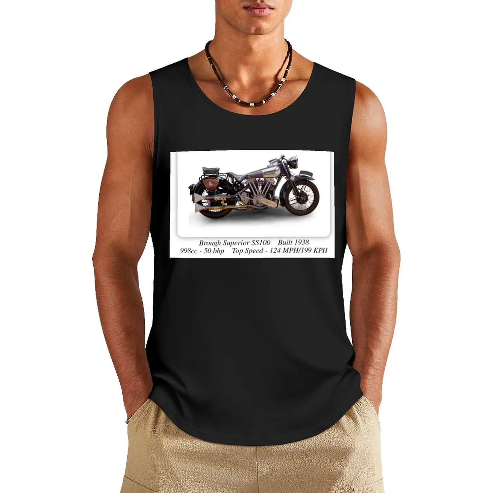 Brough Superior SS100 Motorcycle Print or Poster Tank Top bodybuilding t shirt Men's cotton t-shirt T-shirt male
Brough Superior SS100 Motorcycle Print or Poster Tank Top bodybuilding t shirt Men's cotton t-shirt T-shirt male