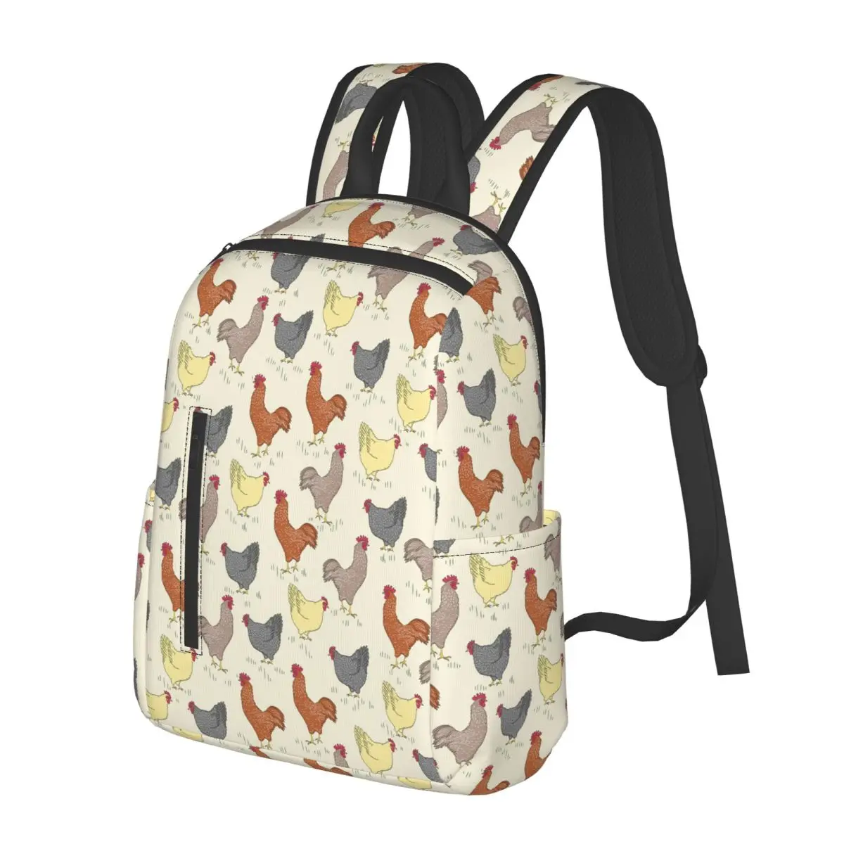 Chicken Hand Drawn Student Backpack School Bag Hiking Travel Daypack for Boys Girls Bookbag Shoulder Bags
Chicken Hand Drawn Student Backpack School Bag Hiking Travel Daypack for Boys Girls Bookbag Shoulder Bags