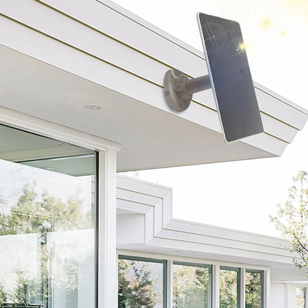 12W Security Camera Solar Panel IP65 Waterproof USB Solar Panel Camera Solar Panel Charger for Small Home Light System
12W Security Camera Solar Panel IP65 Waterproof USB Solar Panel Camera Solar Panel Charger for Small Home Light System