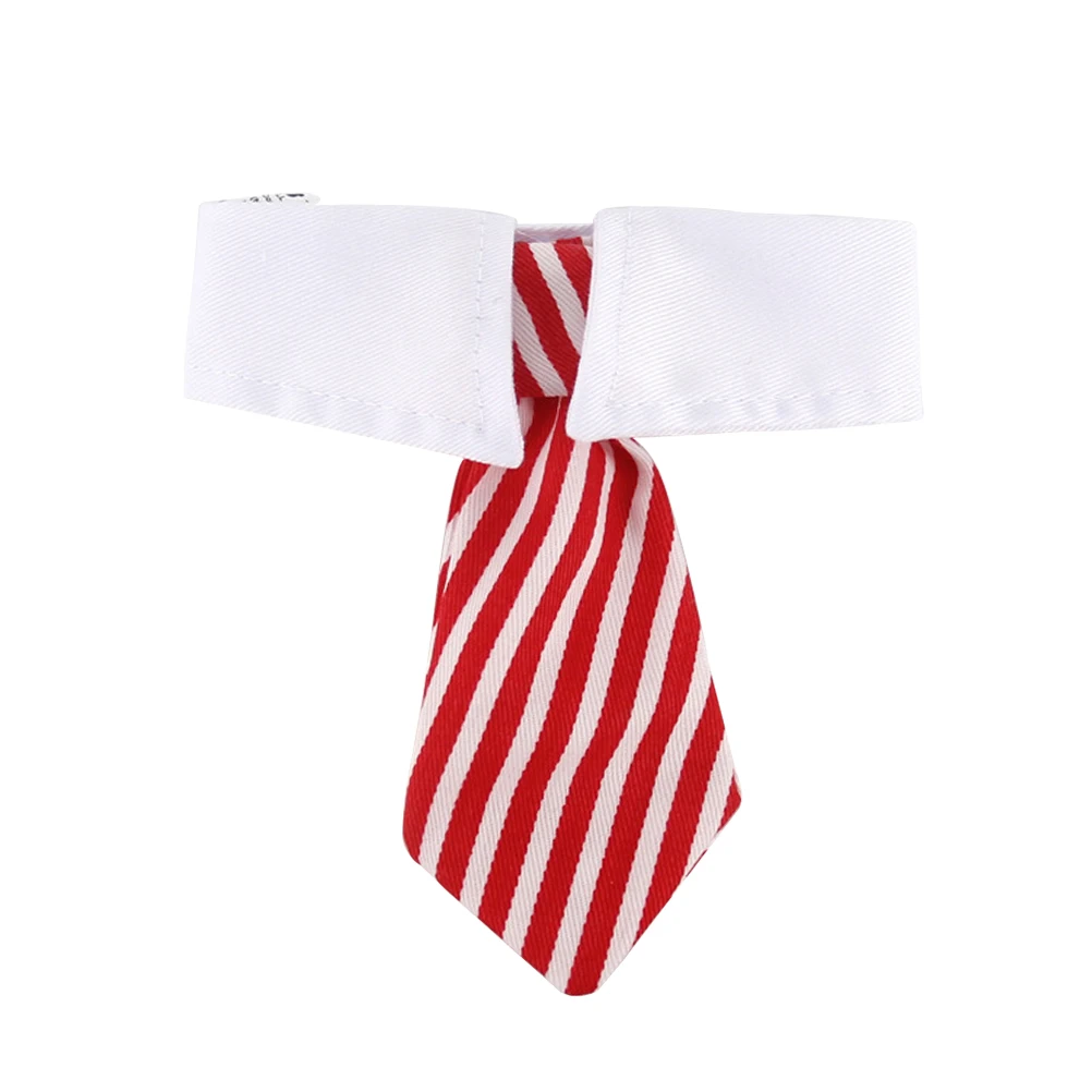 Formal Red and White Striped Tie Adjustable Pet Necktie Scarf Puppy Collar Travel
Formal Red and White Striped Tie Adjustable Pet Necktie Scarf Puppy Collar Travel