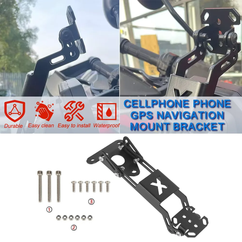 Motorcycle Accessories GPS Smart Mobile Phone Navigation Mount Mounting Bracket Adapter Holder For Ducati desert x 2022-2023
Motorcycle Accessories GPS Smart Mobile Phone Navigation Mount Mounting Bracket Adapter Holder For Ducati desert x 2022-2023
