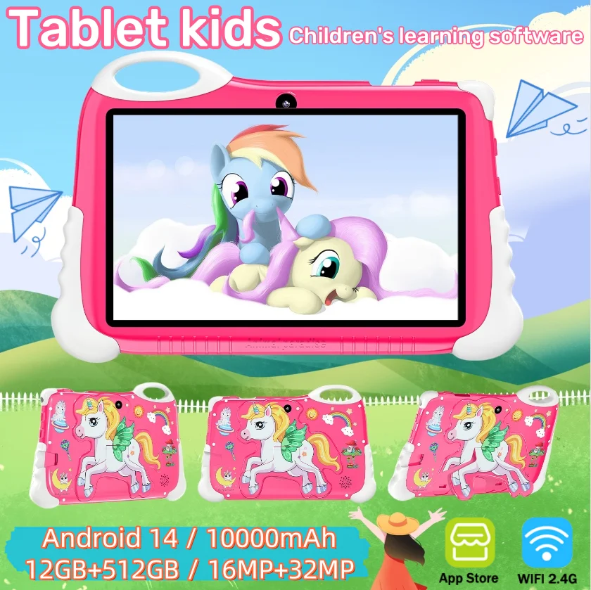 Children's Learning Tablet Dual Camera Children's Enlightenment Educational Toys Popular Tablet PC Suitable as Children's Gifts
Children's Learning Tablet Dual Camera Children's Enlightenment Educational Toys Popular Tablet PC Suitable as Children's Gifts