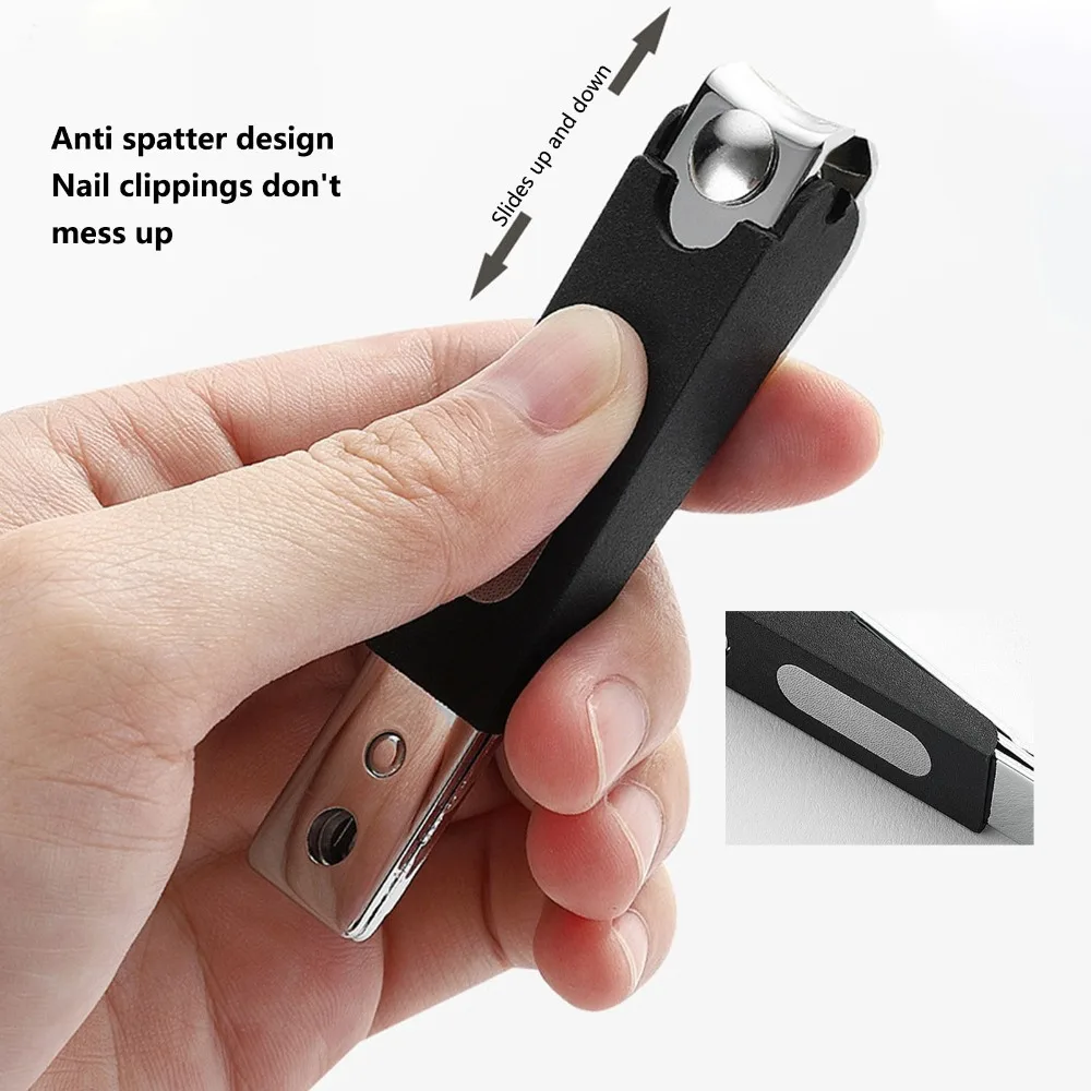 26Pcs All-in-one Stainless Steel Nail Clipper Set Black Portable Manicure Set Sharp Nail Grooming Kit Home Use
26Pcs All-in-one Stainless Steel Nail Clipper Set Black Portable Manicure Set Sharp Nail Grooming Kit Home Use