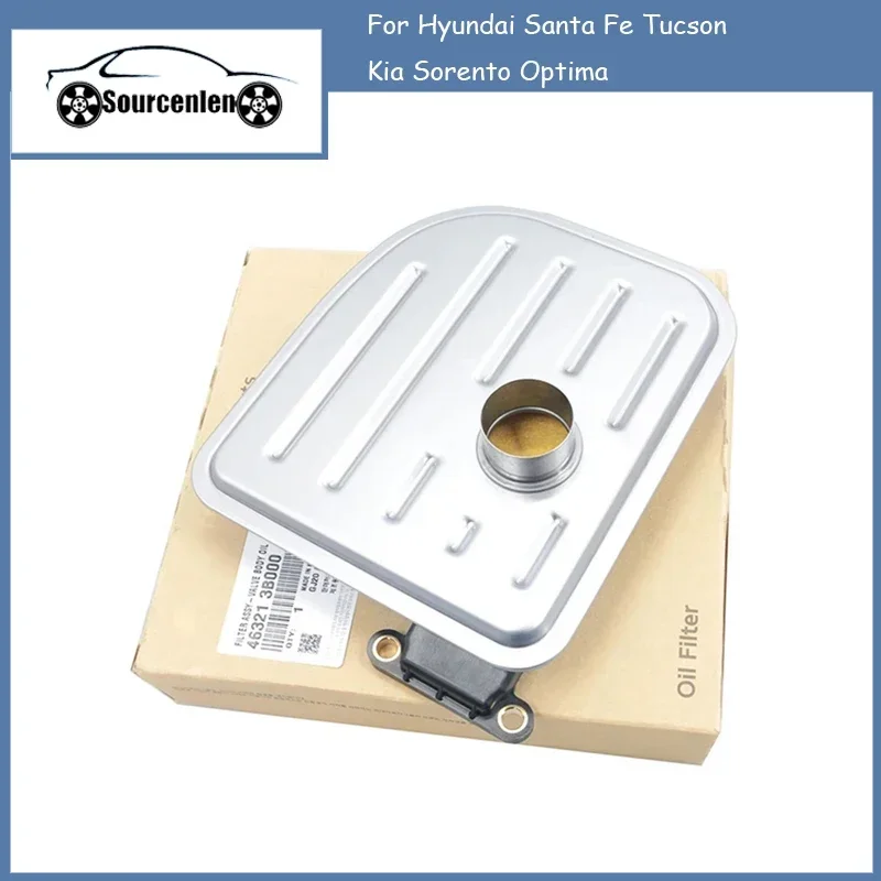 463213B000 Automatic Transmission Filter Oil Pan Filter for Hyundai Santa Fe Tucson for Kia Sorento Optima 46321-3B000
463213B000 Automatic Transmission Filter Oil Pan Filter for Hyundai Santa Fe Tucson for Kia Sorento Optima 46321-3B000