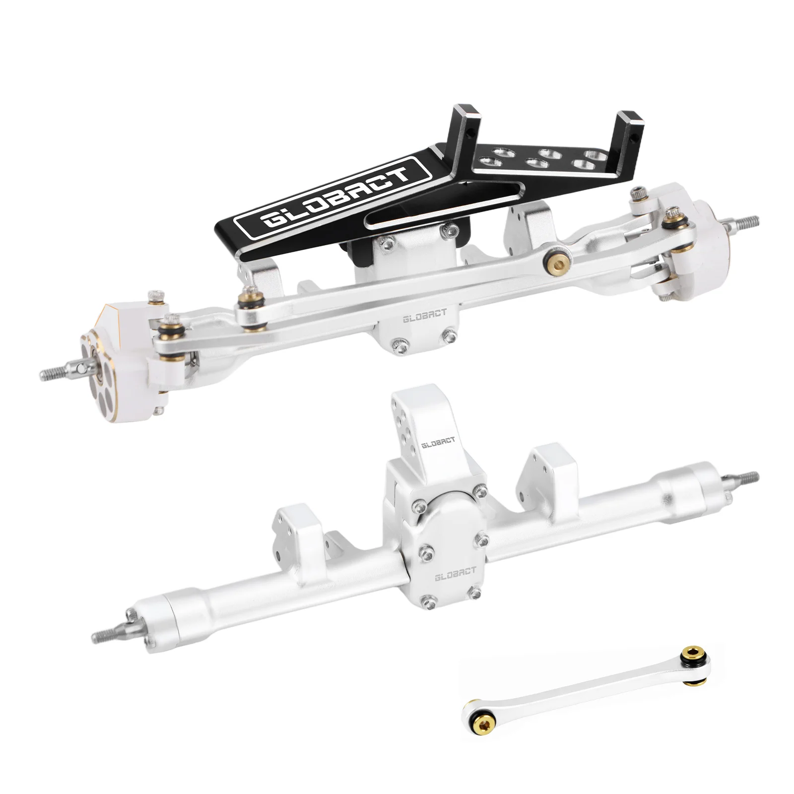 GLOBACT SCX24 Axles +11mm CVD Angle 50° Max & Servo Mount & Steering Knuckle & Links for Axial SCX24 1/24 RC Crawler New Upgrade
GLOBACT SCX24 Axles +11mm CVD Angle 50° Max & Servo Mount & Steering Knuckle & Links for Axial SCX24 1/24 RC Crawler New Upgrade