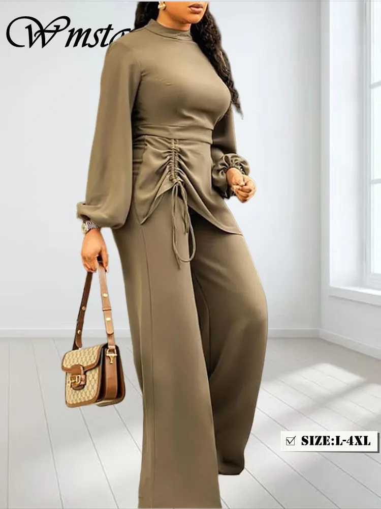 Wmstar Plus Size Women Jumpsuit M-4XL Casual Fall Outfits New Style Solid Office Lady Bandage Fashion Wholesale Dropshipping
Wmstar Plus Size Women Jumpsuit M-4XL Casual Fall Outfits New Style Solid Office Lady Bandage Fashion Wholesale Dropshipping