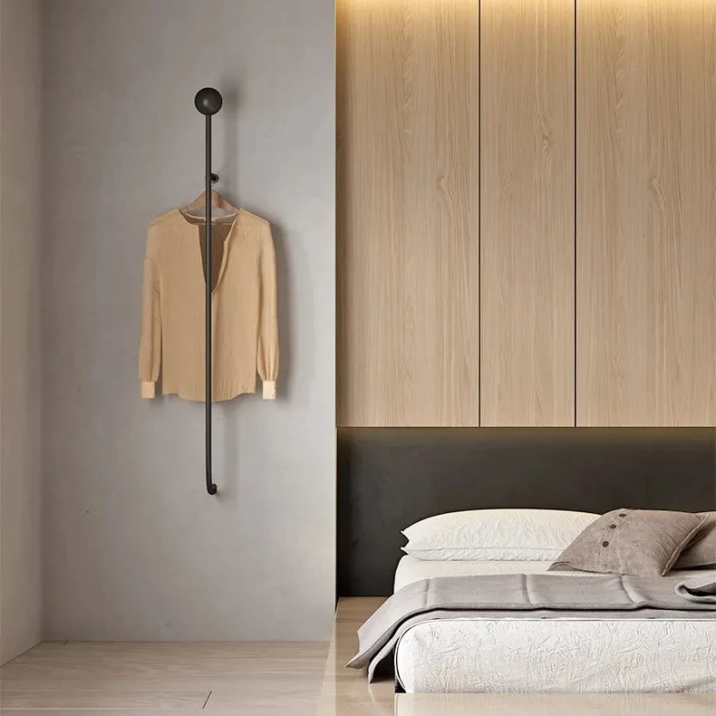 Men Metal Black Coat Racks Wall Iron Mounted Entryway Nordic Modern Clothes Bedroom Rack Simple Garment Perchero Decorative
Men Metal Black Coat Racks Wall Iron Mounted Entryway Nordic Modern Clothes Bedroom Rack Simple Garment Perchero Decorative