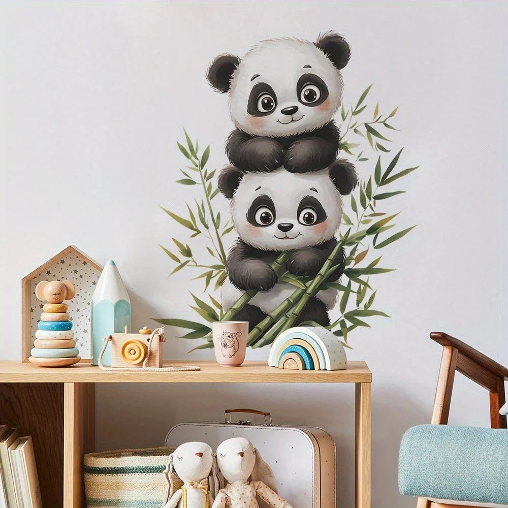 Cute Panda & Bamboo Sticker, Waterproof Vinyl Material, Ideal for Toilet, Home , Refrigerator, Car, Window, Wall Decor, Room
Cute Panda & Bamboo Sticker, Waterproof Vinyl Material, Ideal for Toilet, Home , Refrigerator, Car, Window, Wall Decor, Room