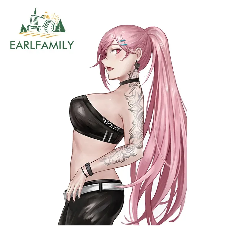 EARLFAMILY Pink Long Haired Girl Car Sticker Scratch Proof Bumper Rearview Mirror Decal Waterproof Surfboard Funny Decoration 
EARLFAMILY Pink Long Haired Girl Car Sticker Scratch Proof Bumper Rearview Mirror Decal Waterproof Surfboard Funny Decoration