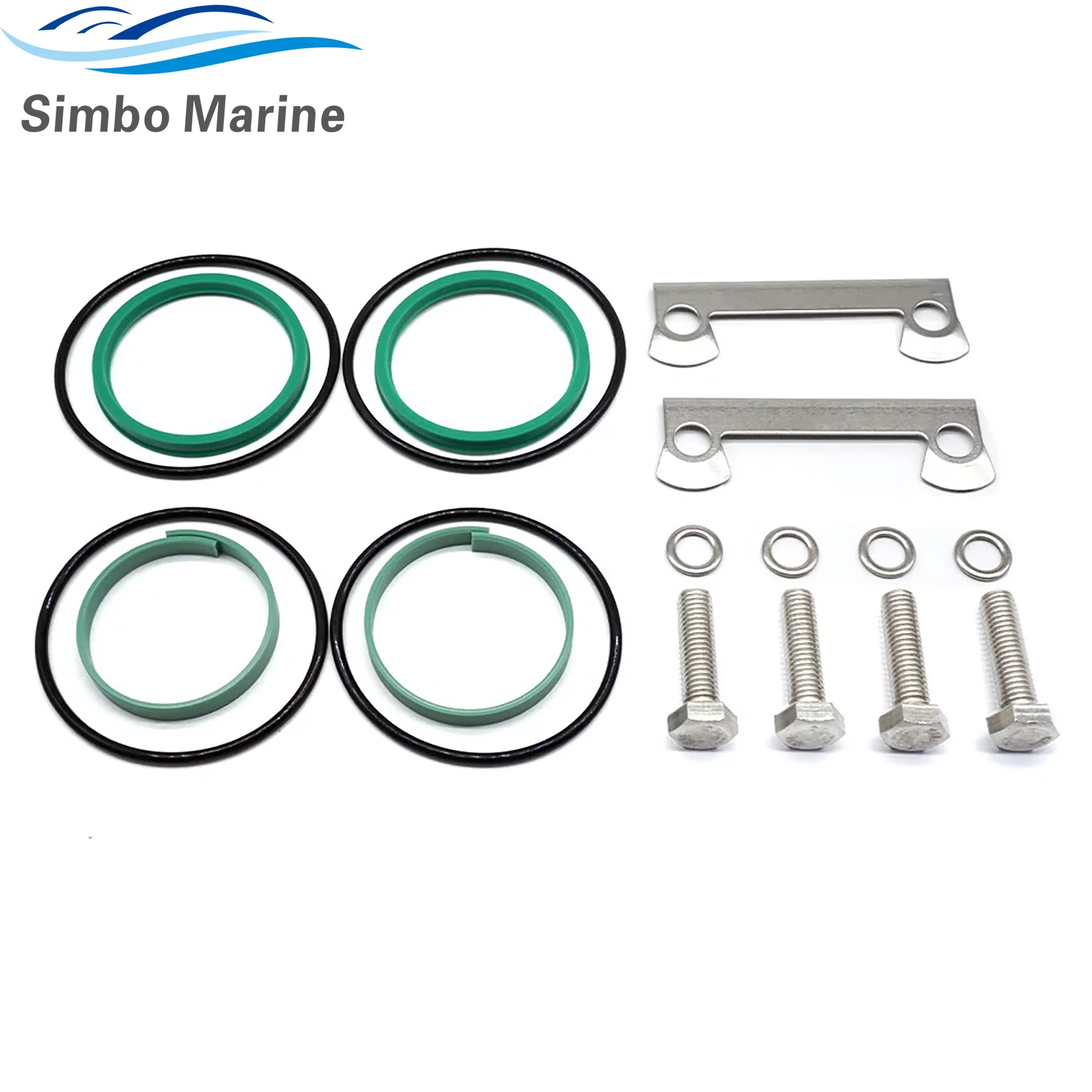 18-2700 Steering Cylinder Seal Kit Compatible with Mercury Verado 4-Stroke 200 To 400 HP Outboard Motor 8M0045604 896173A01
18-2700 Steering Cylinder Seal Kit Compatible with Mercury Verado 4-Stroke 200 To 400 HP Outboard Motor 8M0045604 896173A01