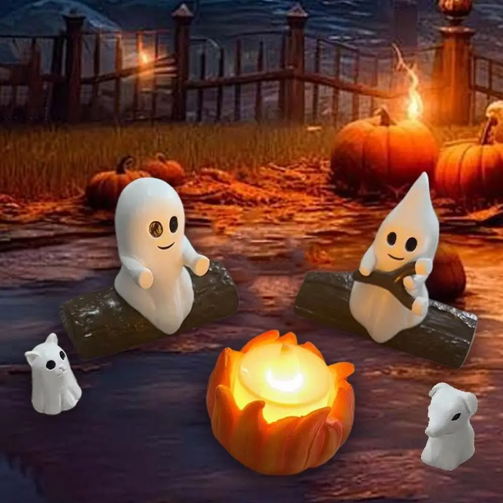 LED Campfire Scene Ghost Campfire Nightlight Spooky Fire Marshmallow Cute Ghost Flickering Nightlight Small Electric Faux
LED Campfire Scene Ghost Campfire Nightlight Spooky Fire Marshmallow Cute Ghost Flickering Nightlight Small Electric Faux