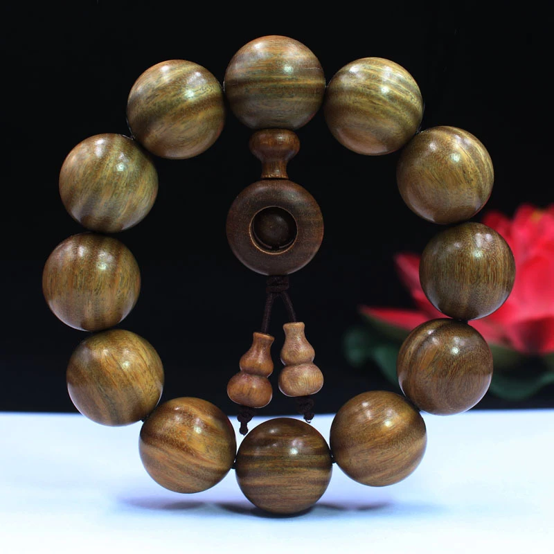 Green Buddha Bead Bracelet 20mm, Old Sandalwood Wood, Sinking , Unisex Couple's Prayer Beads, Wooden Decorative
Green Buddha Bead Bracelet 20mm, Old Sandalwood Wood, Sinking , Unisex Couple's Prayer Beads, Wooden Decorative