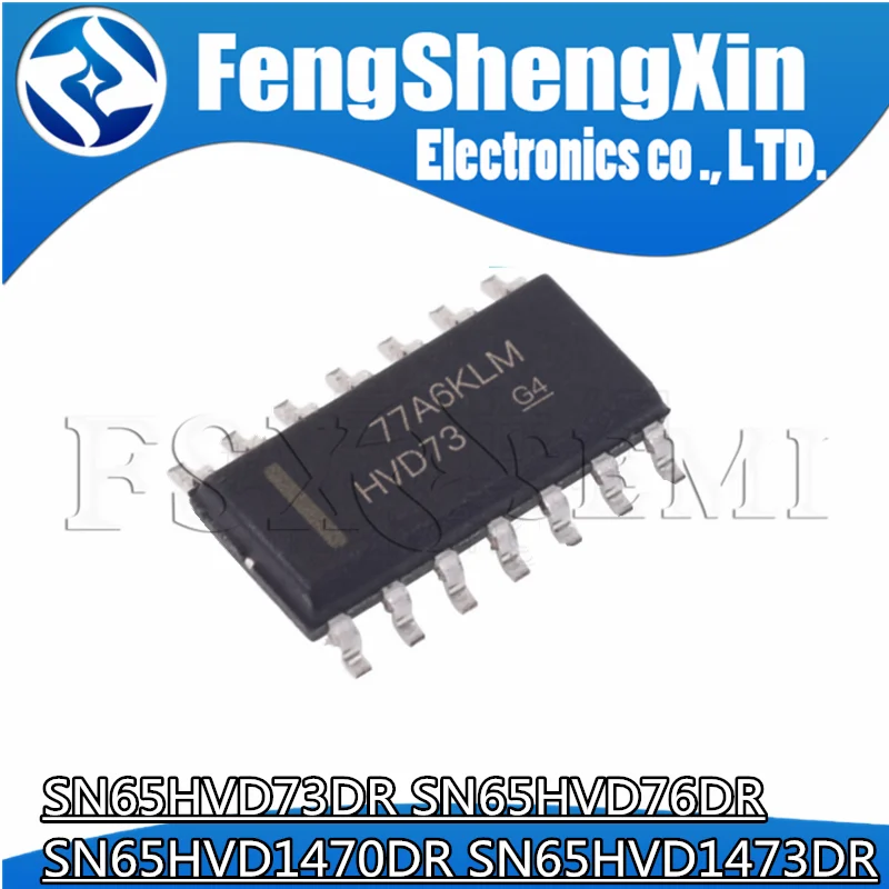 10pcs SN65HVD73DR HVD73 SN65HVD76DR HVD76 SN65HVD1470DR HVD1470 SN65HVD1473DR HVD1473 SOP14 Chips 
10pcs SN65HVD73DR HVD73 SN65HVD76DR HVD76 SN65HVD1470DR HVD1470 SN65HVD1473DR HVD1473 SOP14 Chips