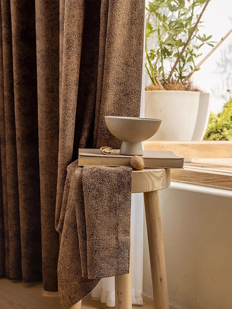 American Retro Minimalist Curtains Luxury Chenille Living Room Curtain Bedroom Blackout Curtains Luxury Home Decoration Curtain
American Retro Minimalist Curtains Luxury Chenille Living Room Curtain Bedroom Blackout Curtains Luxury Home Decoration Curtain
