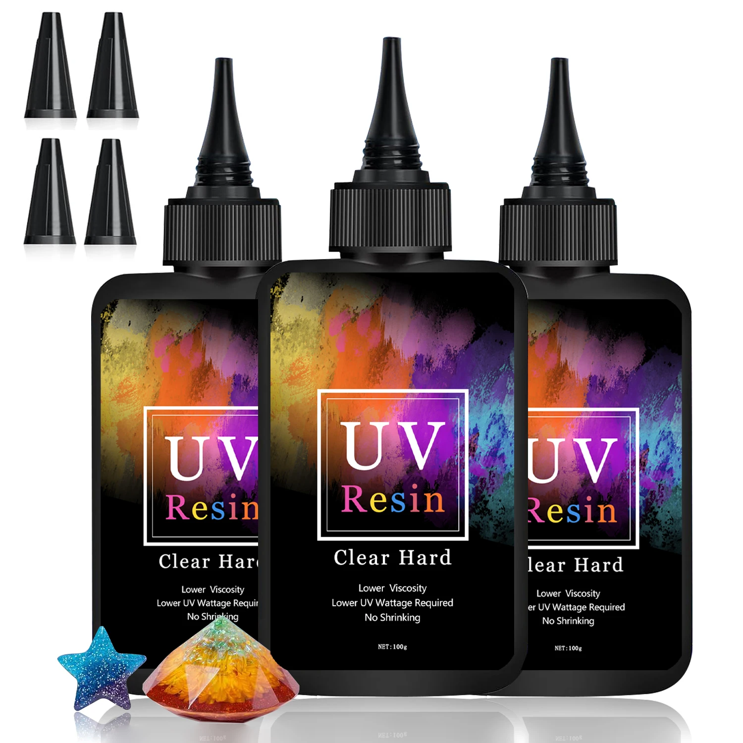 UV Resin Hard Glue Crystal Clear Ultraviolet Curing DIY Epoxy Resin Silicone Mold UV Glue Solar Sunlight Jewelry Making Tool
UV Resin Hard Glue Crystal Clear Ultraviolet Curing DIY Epoxy Resin Silicone Mold UV Glue Solar Sunlight Jewelry Making Tool