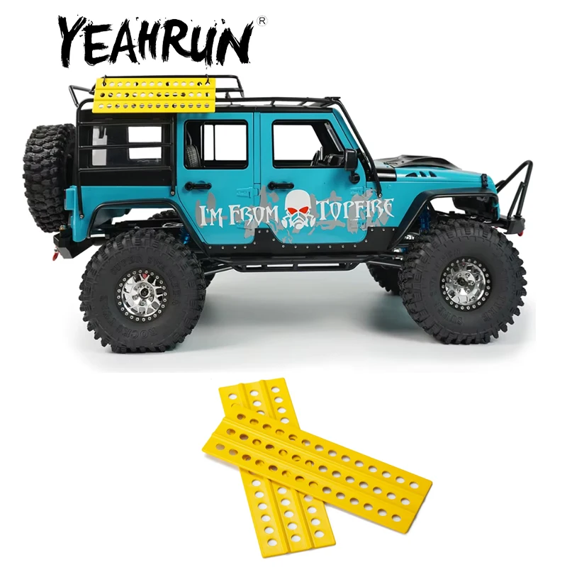 YEAHRUN Metal Small Sand Ladder Recovery Board For 1/10 RC Crawler Car Axial SCX10 TRX4 TRX6 Simulated Decoration Tool
YEAHRUN Metal Small Sand Ladder Recovery Board For 1/10 RC Crawler Car Axial SCX10 TRX4 TRX6 Simulated Decoration Tool