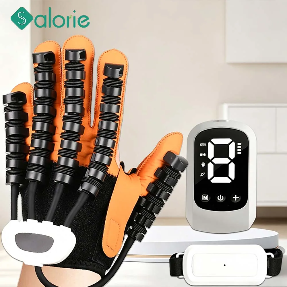 Portable Rehabilitation Hand Robot Glove, Stroke Hemiplegia Finger Trainer Hand Function Exerciser
Portable Rehabilitation Hand Robot Glove, Stroke Hemiplegia Finger Trainer Hand Function Exerciser
