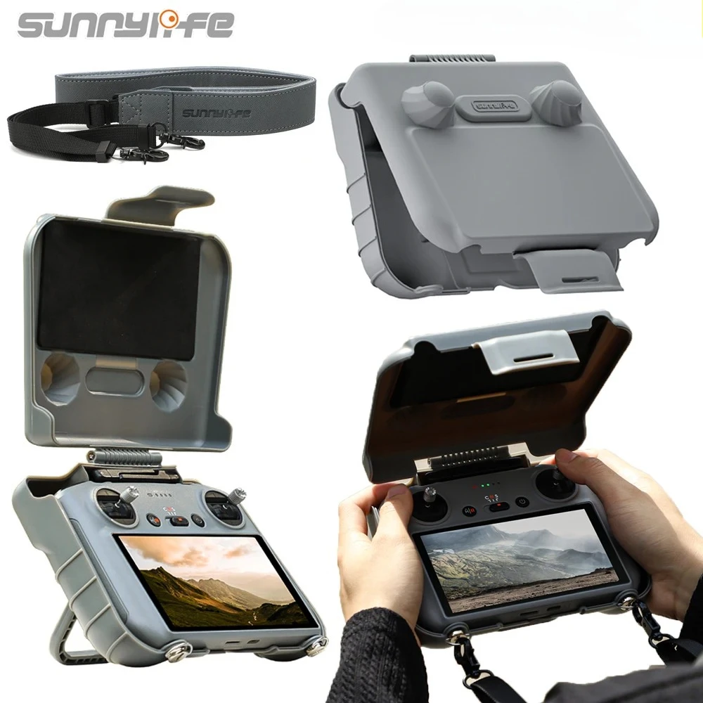 Sunnylife RC 2 Sunhood Joysticks Protector Sunshade for DJI NEO/Air 3S/Mavic 4 Pro RC 2/1 Remote Controller Screen Cover Strap
Sunnylife RC 2 Sunhood Joysticks Protector Sunshade for DJI NEO/Air 3S/Mavic 4 Pro RC 2/1 Remote Controller Screen Cover Strap