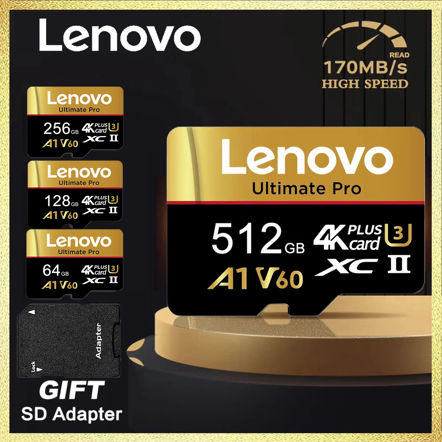 Heavy Duty Lenovo 512GB Micro TF SD Memory Card TF Cards SD Cards 256GB Low Latency 32GB for Camera/Smartphone/iOS/Mobile
Heavy Duty Lenovo 512GB Micro TF SD Memory Card TF Cards SD Cards 256GB Low Latency 32GB for Camera/Smartphone/iOS/Mobile