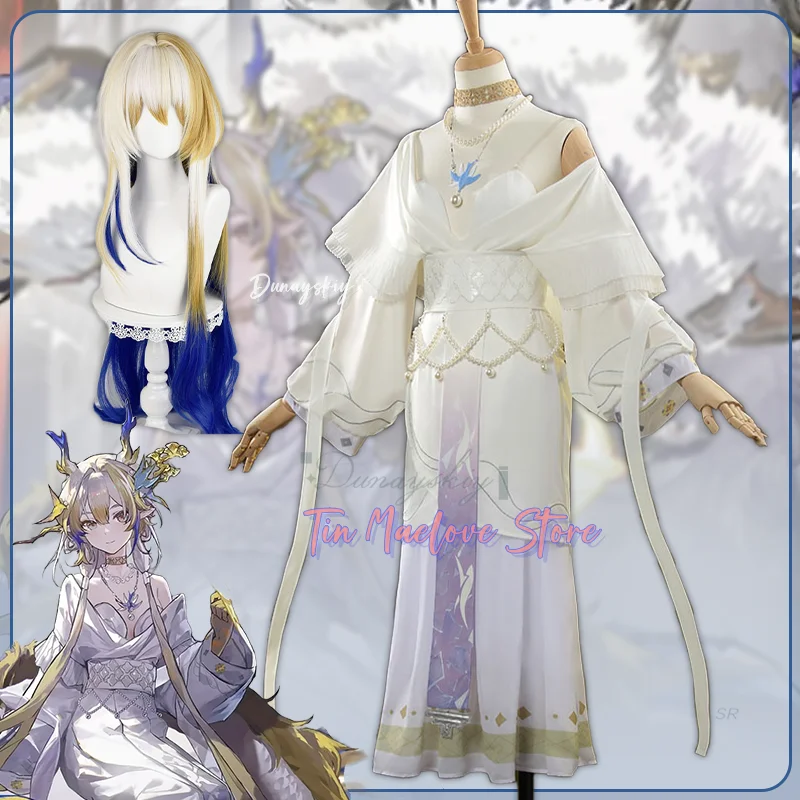 Edition Shu Cosplay Game Arknights New Year's Limited Costume Shu Wig Uniform Deer Suit Party Anime Outfit for Woman Clothing
Edition Shu Cosplay Game Arknights New Year's Limited Costume Shu Wig Uniform Deer Suit Party Anime Outfit for Woman Clothing