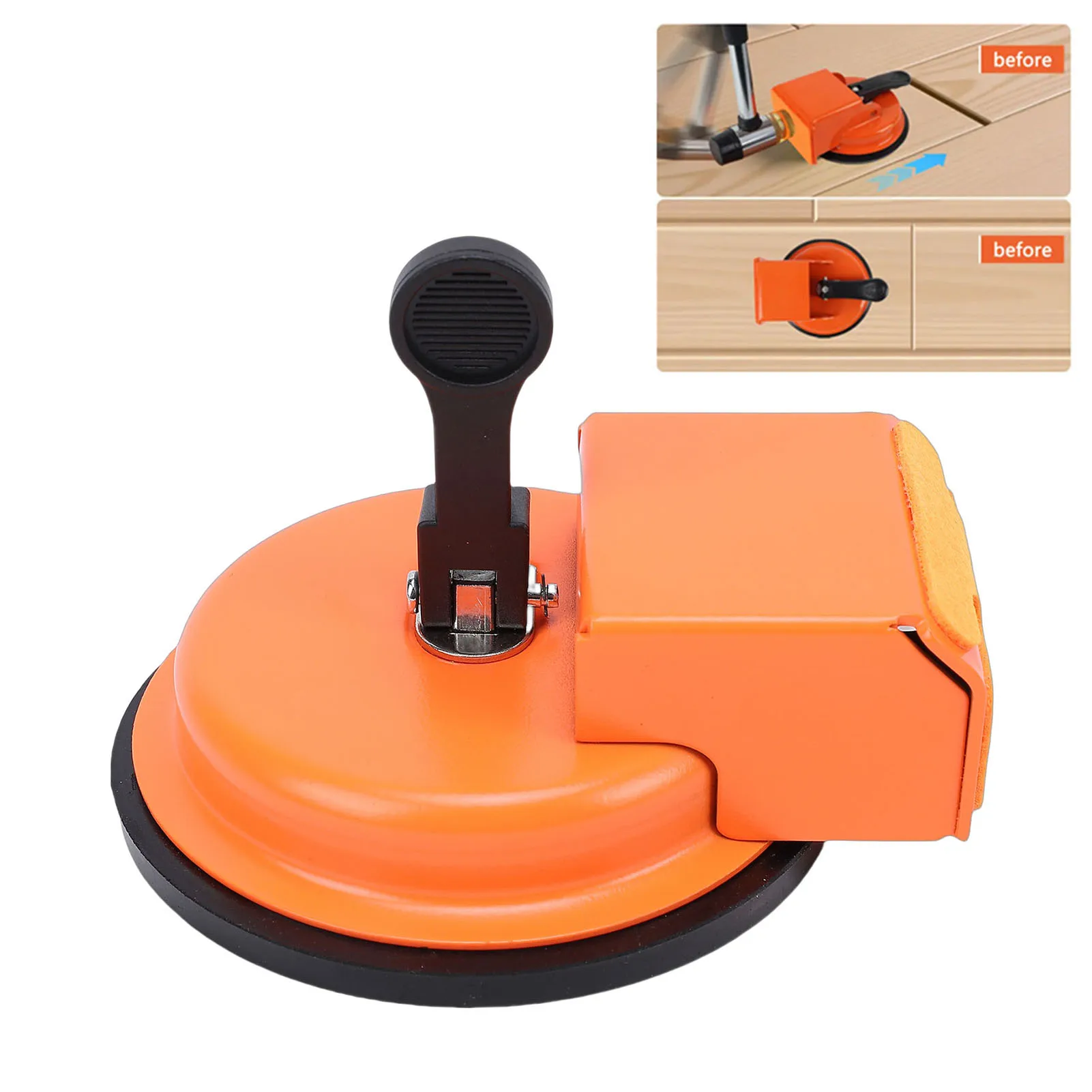 Инструмент для устранения зазоров в ламинате, сила всасывания 180 фунтов, портативный зажим для ламината и паркета
Инструмент для устранения зазоров в ламинате, сила всасывания 180 фунтов, портативный зажим для ламината и паркета