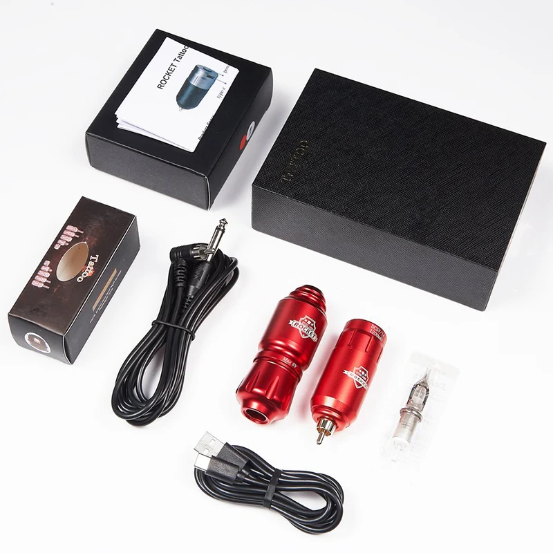 Mini Rocket Tattoo Machine Set Japan Motor Wireless Tattoo Power Supply RCA Interface Rotary Tattoo Pen Kit
Mini Rocket Tattoo Machine Set Japan Motor Wireless Tattoo Power Supply RCA Interface Rotary Tattoo Pen Kit