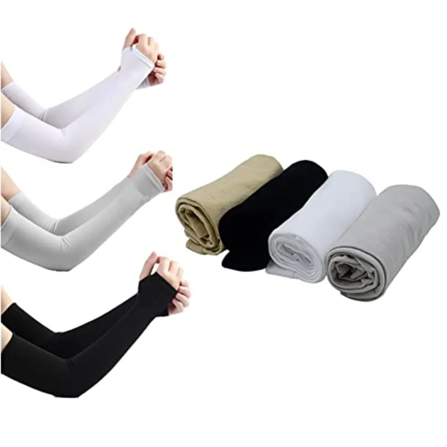 4 Pairs Sun UV Protection Cooling Sleeves, Compression Sleeve for Arm Tattoo Cover Cover Finger
4 Pairs Sun UV Protection Cooling Sleeves, Compression Sleeve for Arm Tattoo Cover Cover Finger